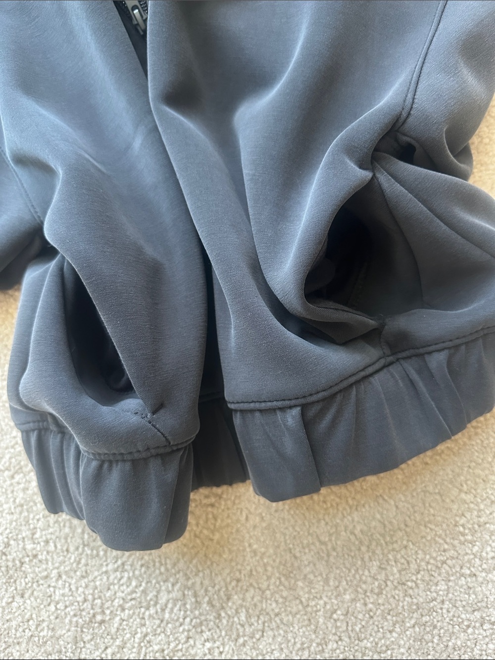 Ash Black Zip-Up Jacket & Gray Hooded Pullover Set - XS - Picture 5 of 9